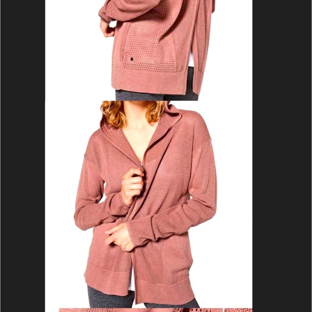 Lululemon Still Move Mauve Cardigan
